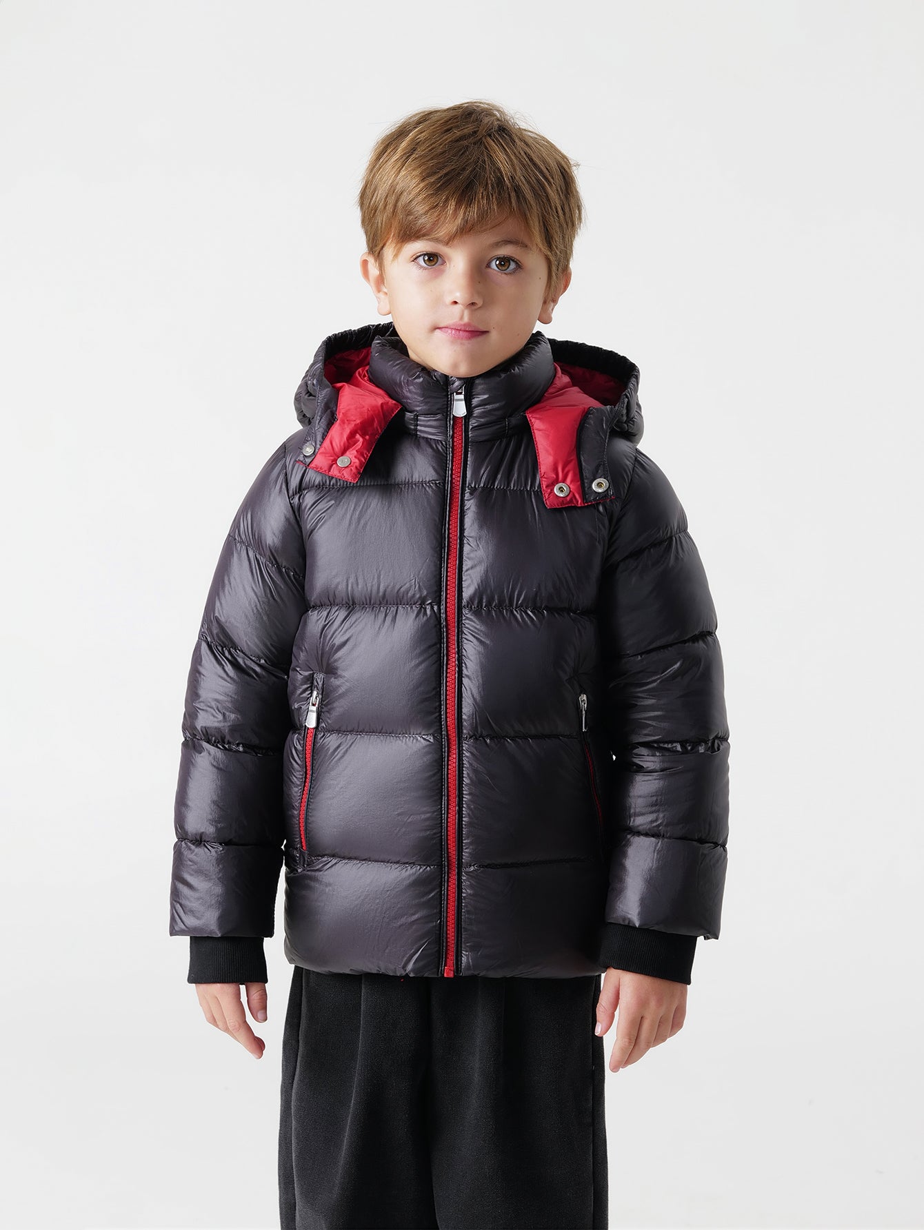 Boys down puffer jacket online