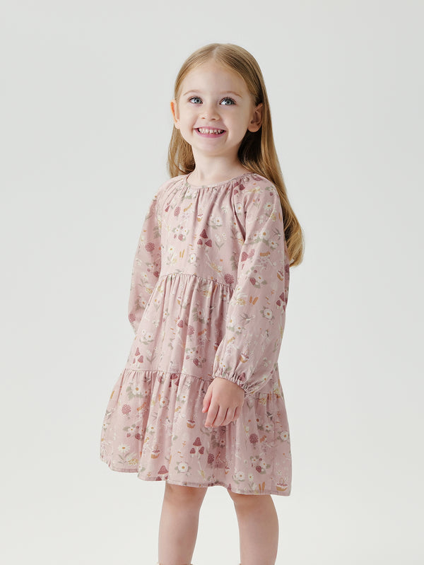 MARC & JANIE Girls Floral Bubble Dresses 241101