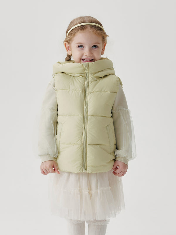 MARC & JANIE Boys Girls Ultralight Hooded Down Vest  231188