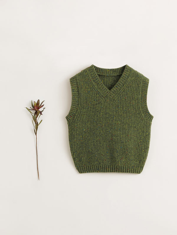 MARC & JANIE Girls Wool Knit Vest 221656