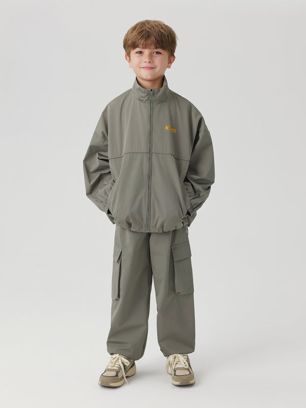 MARC & JANIE Boys Stand-up Jacket Pants Sets 241079