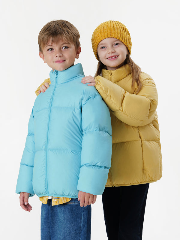 MARC & JANIE Boys Girls Ultralight Stand-up Collar Down Jacket 231191