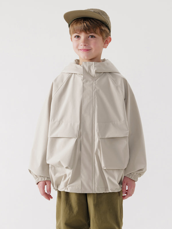 MARC & JANIE Boys Pocket Hooded Jacket 240253