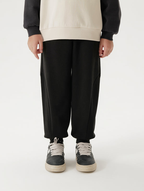 MARC & JANIE Boys Patchwork Ribbed Sweatpants 250075