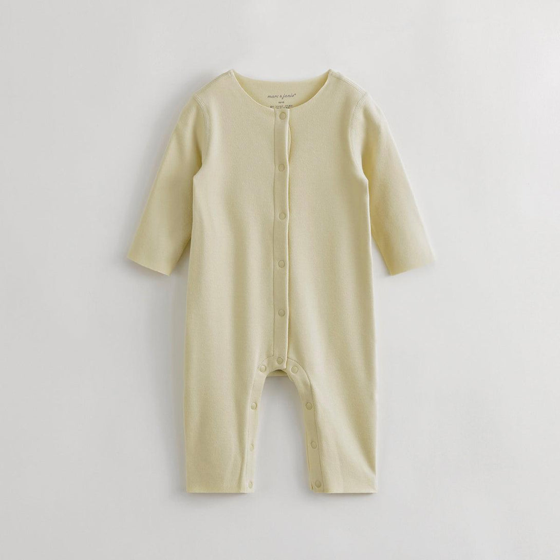 MARC&JANIE Baby Boys Girls Velvet Warm Bodysuit for Autumn & Winter 231230 - MARC&JANIE