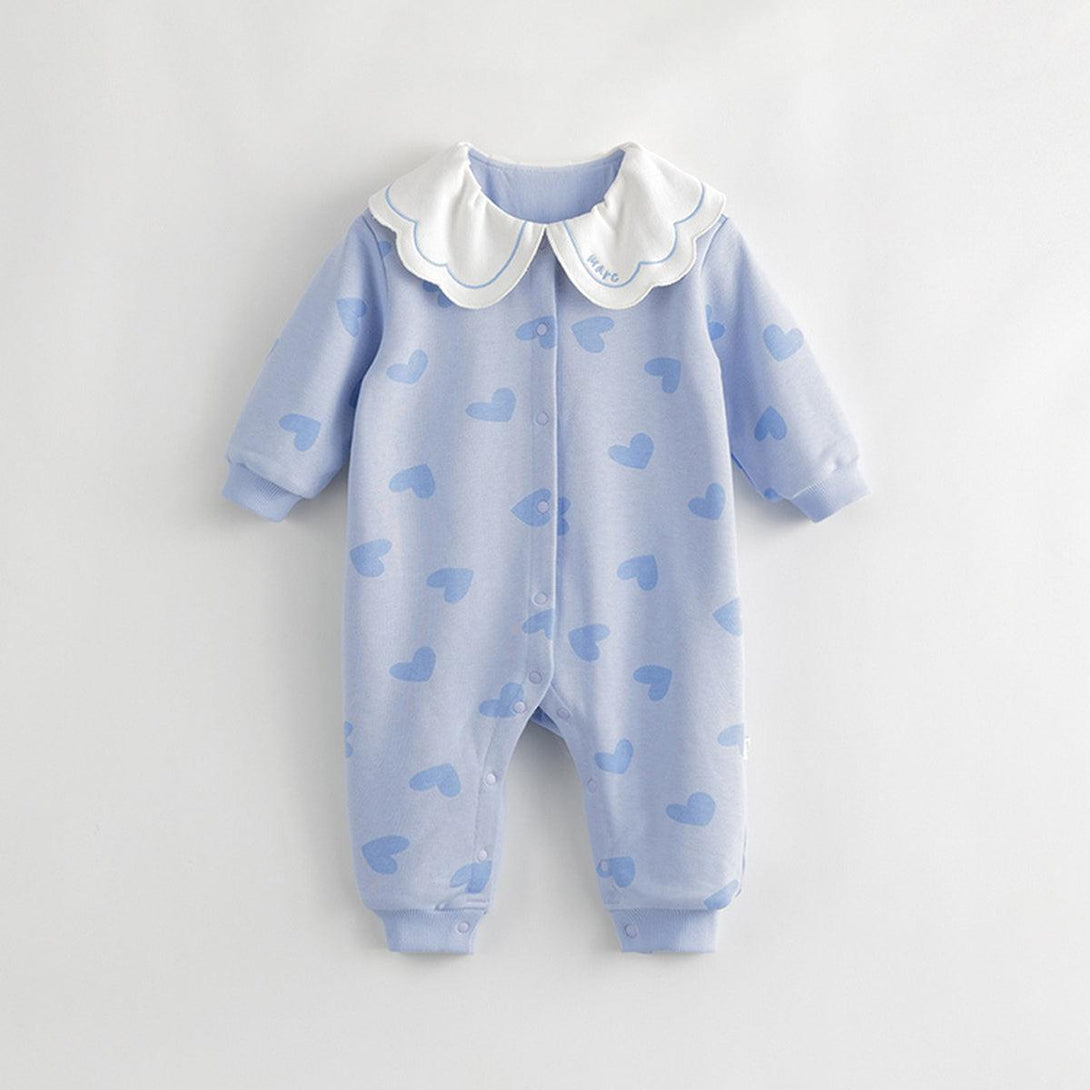 MARC&JANIE Baby Girls Comfortable Cotton Baby Fun Print Bodysuit for Autumn 231591 - MARC&JANIE