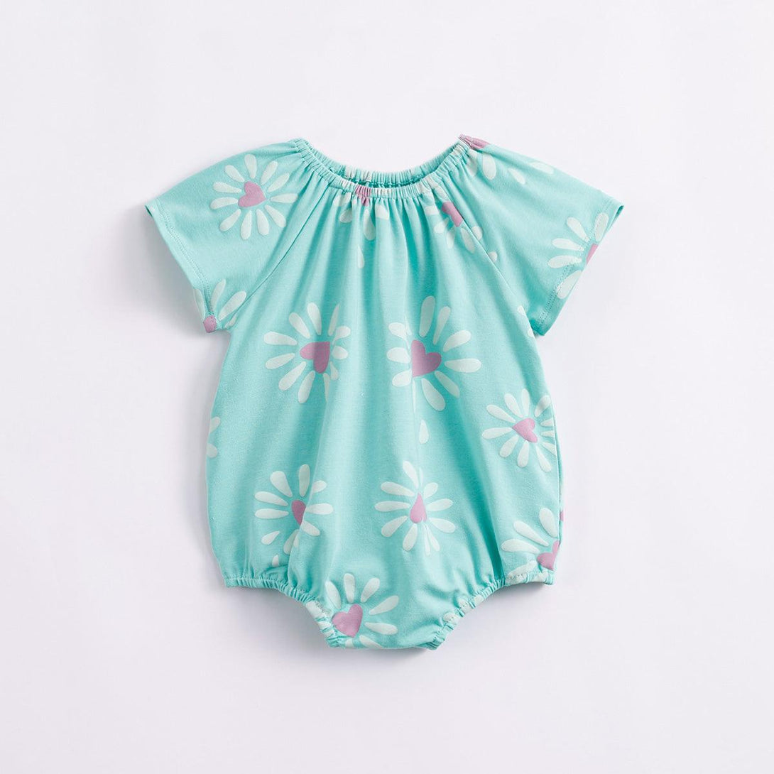 Baby Girls Printed Short Sleeve Bodysuit 230926 - MARC&JANIE