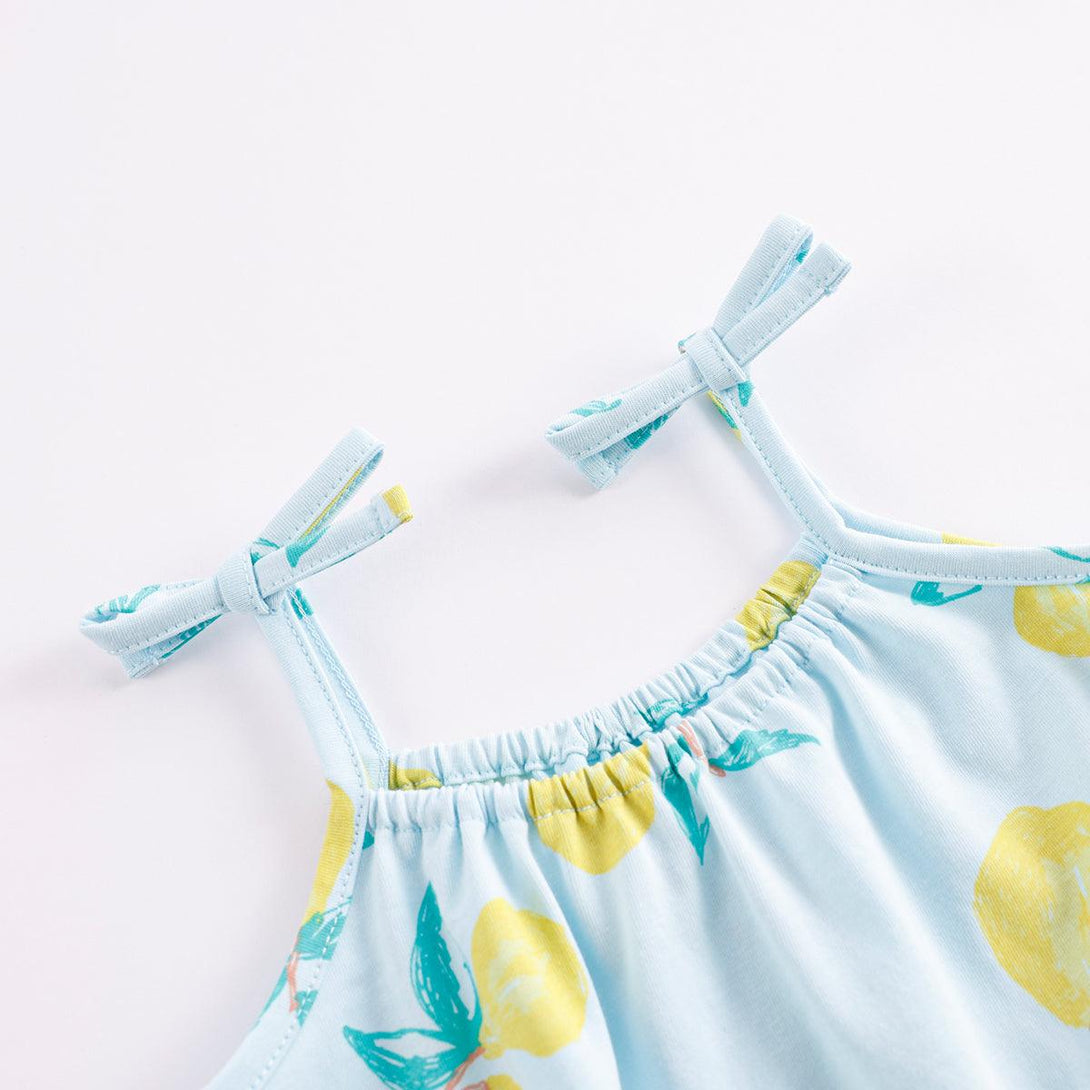 Baby Girls Suspender Bodysuit 230652 - MARC&JANIE