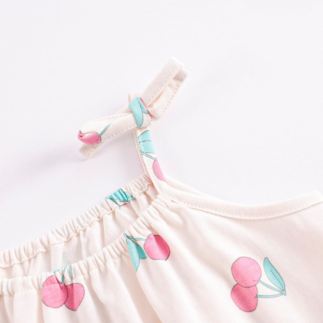 Baby Girls Suspender Bodysuit 230652 - MARC&JANIE