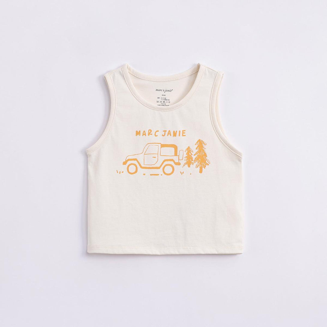 Boys Breathable Sports Printed Vest 230639 - MARC&JANIE