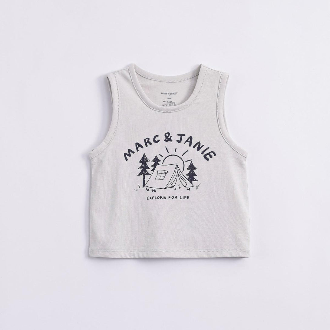 Boys Breathable Sports Printed Vest 230639 - MARC&JANIE