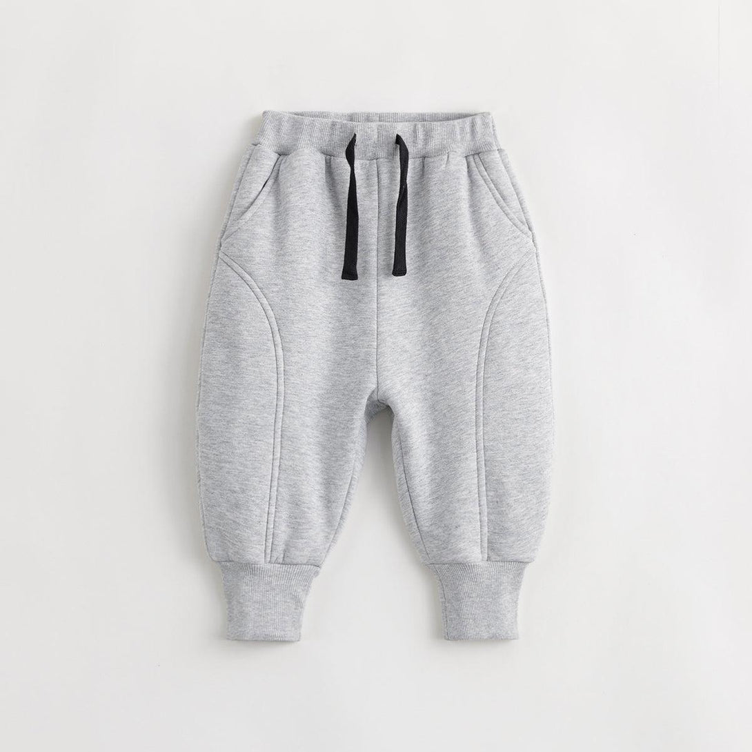 MARC&JANIE Boys Relaxed Drawstring Lantern Pants Kids Sweatpants for Winter 232052（Shipping after September 21st） - MARC&JANIE