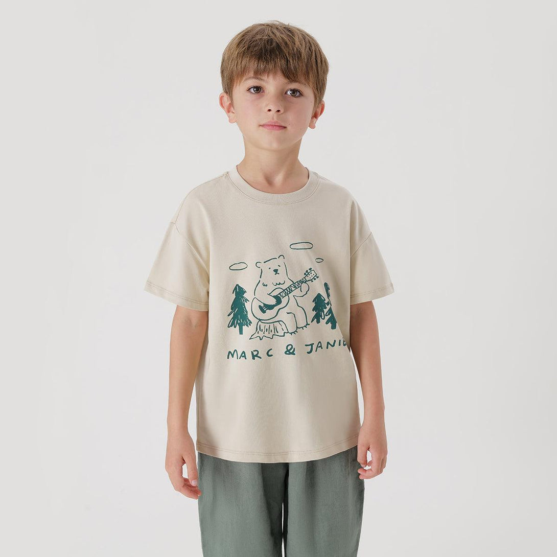 MARC&JANIE Boys Summer Cooling Antibacterial T-shirts 230630 - MARC&JANIE