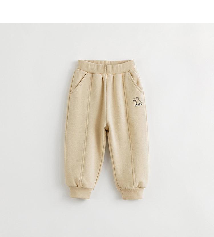 MARC&JANIE Boys Cotton Relaxed Drawstring Sweatpants Kids Pants for Autumn 231665 - MARC&JANIE