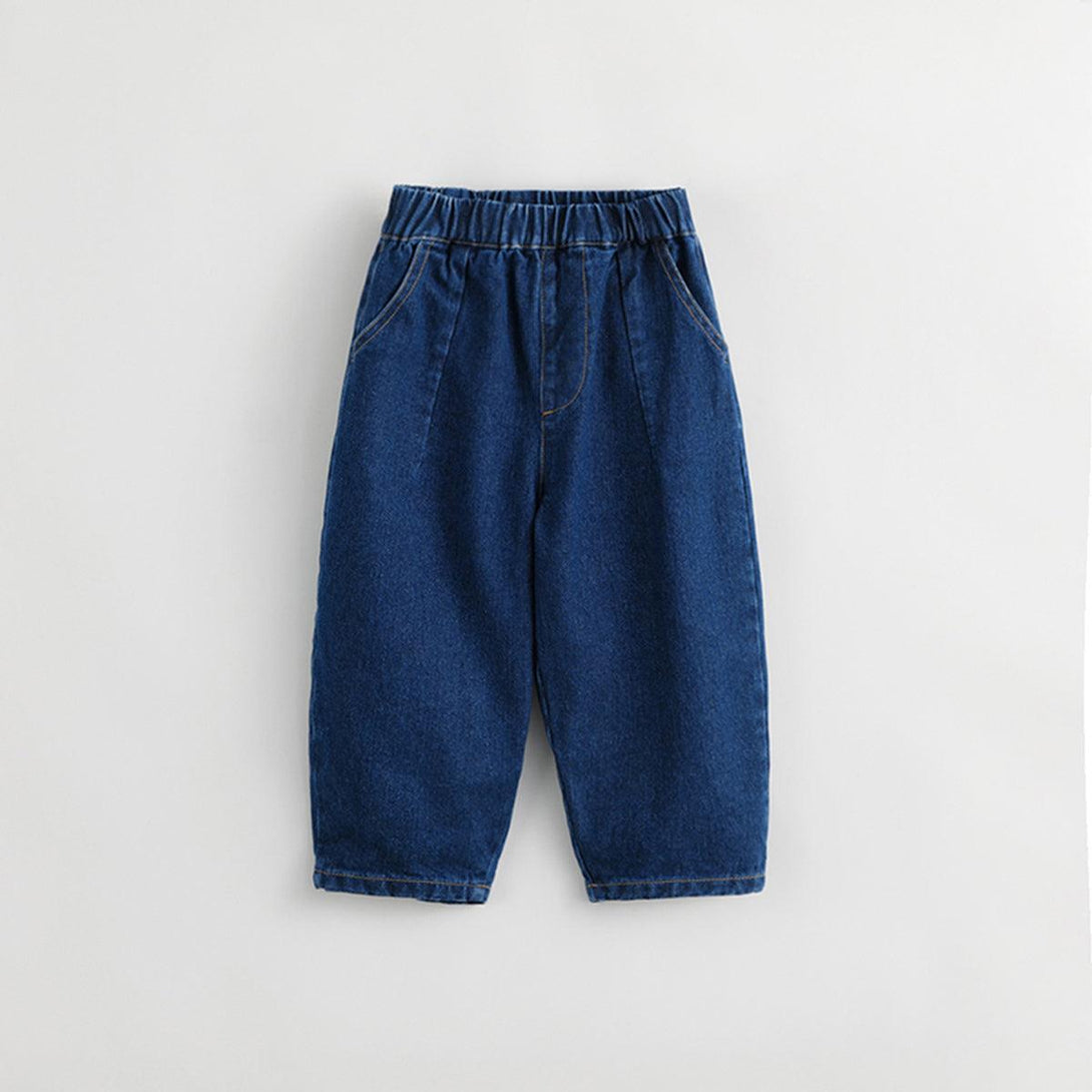 MARC&JANIE Boys Cotton Comfortable Jeans Turnip Pants Children's Pants for Autumn 231696 - MARC&JANIE