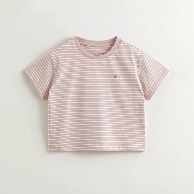 Boys Fresh Striped Crew-Neck Short-Sleeved T-Shirt 240583 - MARC&JANIE