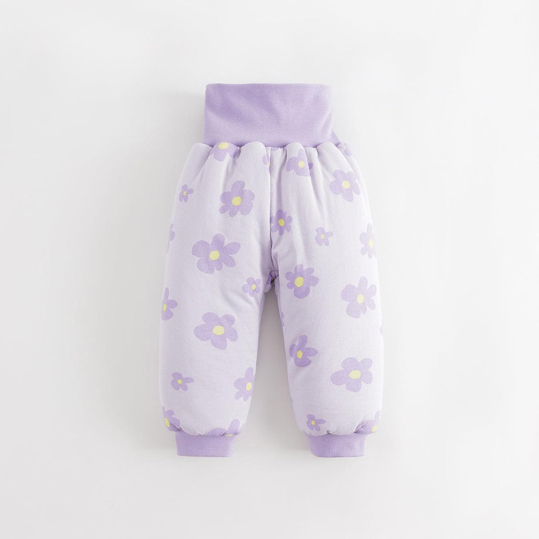 MARC&JANIE Baby Boys Girls High Waist Belly Warm Cotton Pants Baby Pants for Winter 231263 - MARC&JANIE