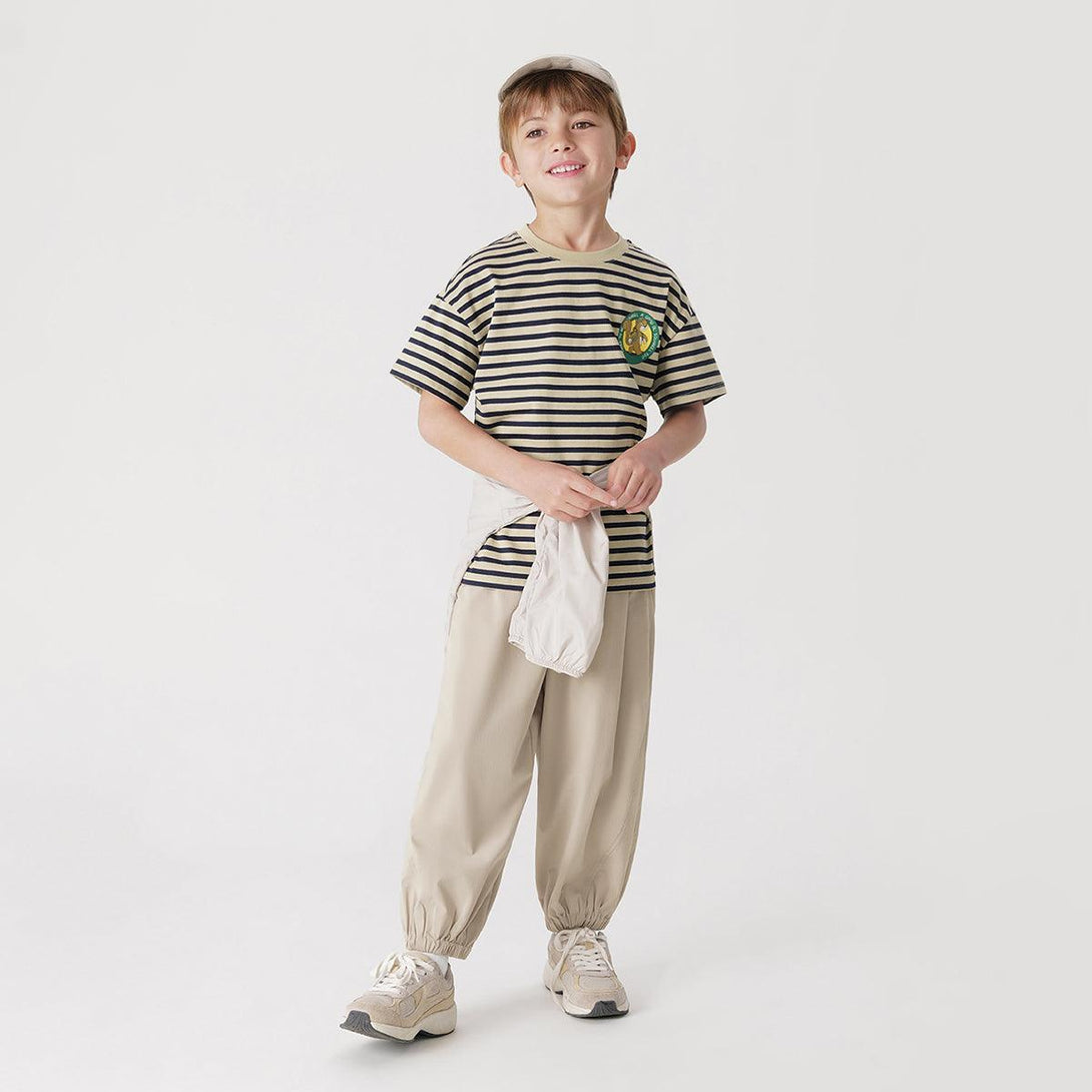 Boys Loose-fitting Quick Dry Pants Mosquito Pants Kids Drawstring Pants 240355 - MARC&JANIE