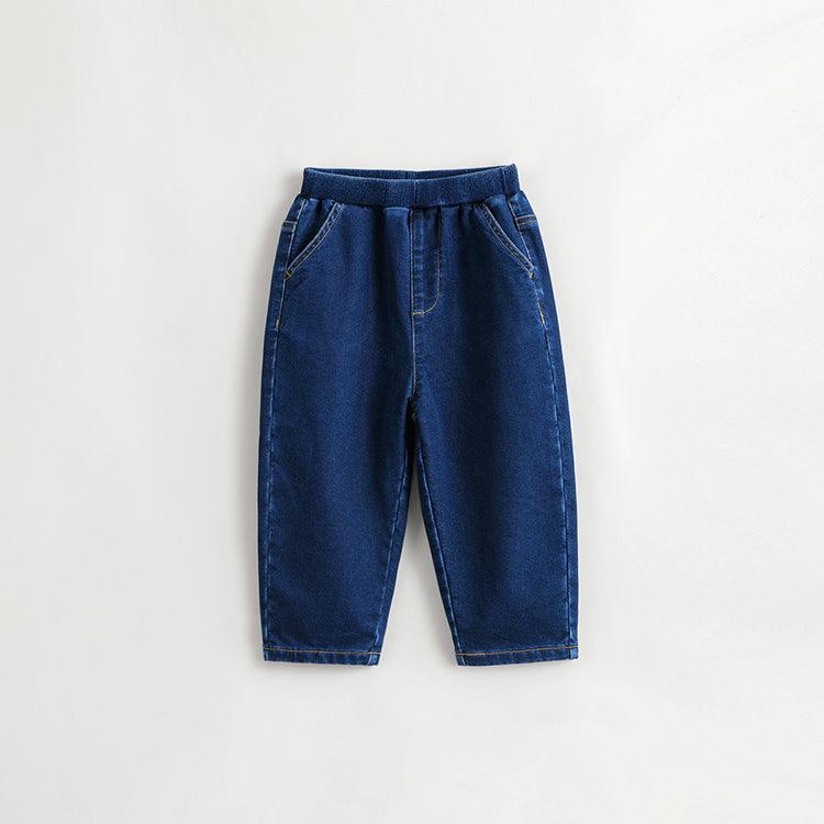 MARC&JANIE Boys Micro Stretch Straight Jeans Children's Casual Pants for Autumn 231678 - MARC&JANIE