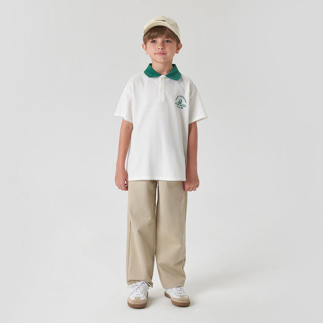 Boys Preppy Style Casual Short Sleeve Polo Shirt 240788 - MARC&JANIE