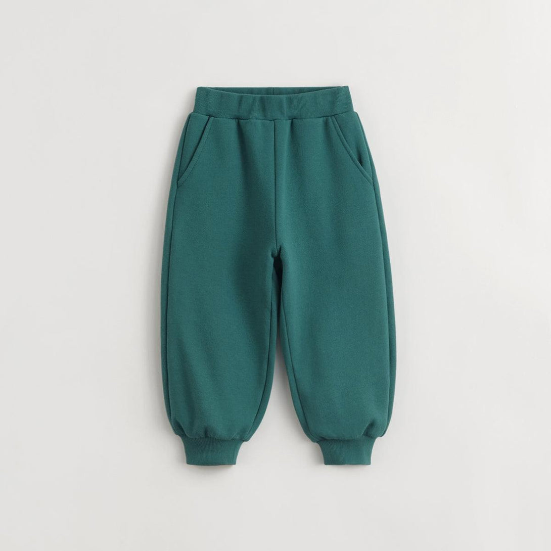 MARC&JANIE Academic-Style Boys Casual Solid Color Drawstring Sweatpants Kids Pants for Spring 240685 - MARC&JANIE