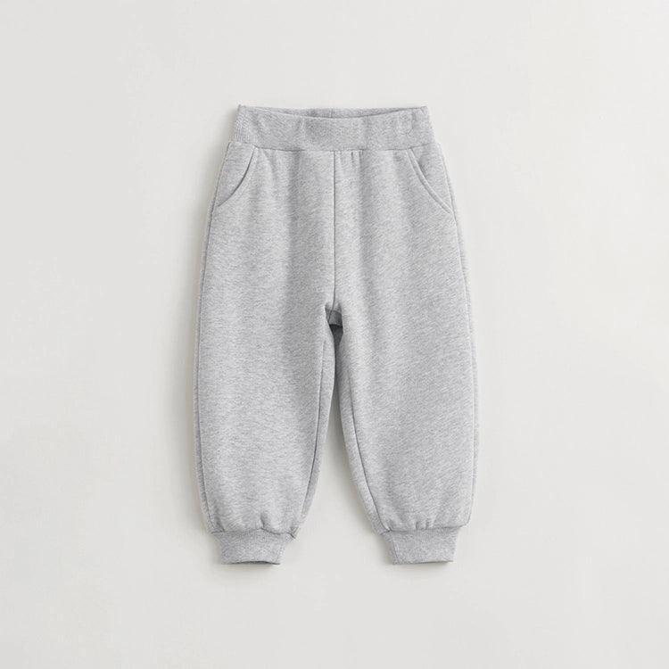 MARC&JANIE Academic-Style Boys Casual Solid Color Drawstring Sweatpants Kids Pants for Spring 240685 - MARC&JANIE