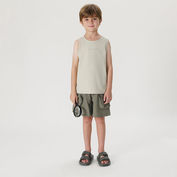 Boys Round Neck Sleeveless Sports Tank Vest 240385 - MARC&JANIE