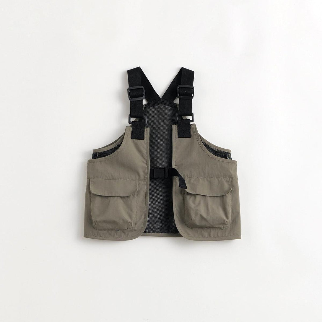 Boys Urban Outdoor Functional Wind Work Vest 240252 - MARC&JANIE