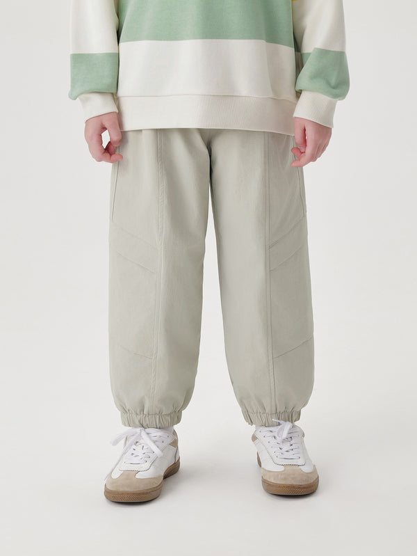 MARC & JANIE Boys Spliced Line Padded Cargo Drawstring Pants 241251