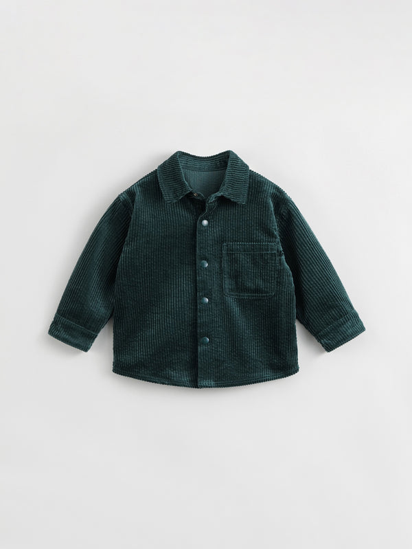 MARC & JANIE Boys Solid Corduroy Shirt 231806