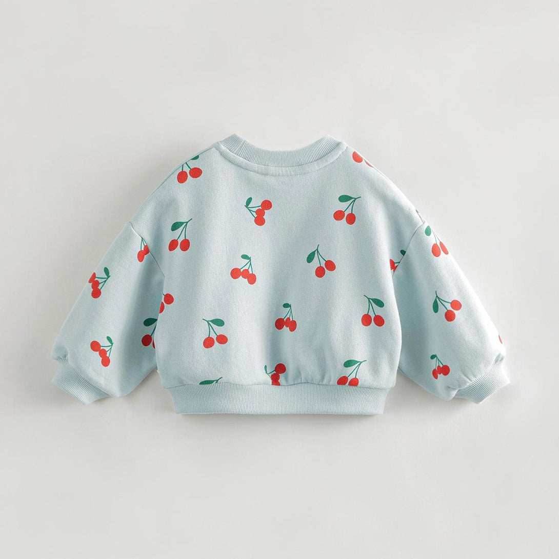 MARC&JANIE Girl full Printed Loose Casual Sweatshirts Children's Cotton Blouse for Autumn 231588 - MARC&JANIE