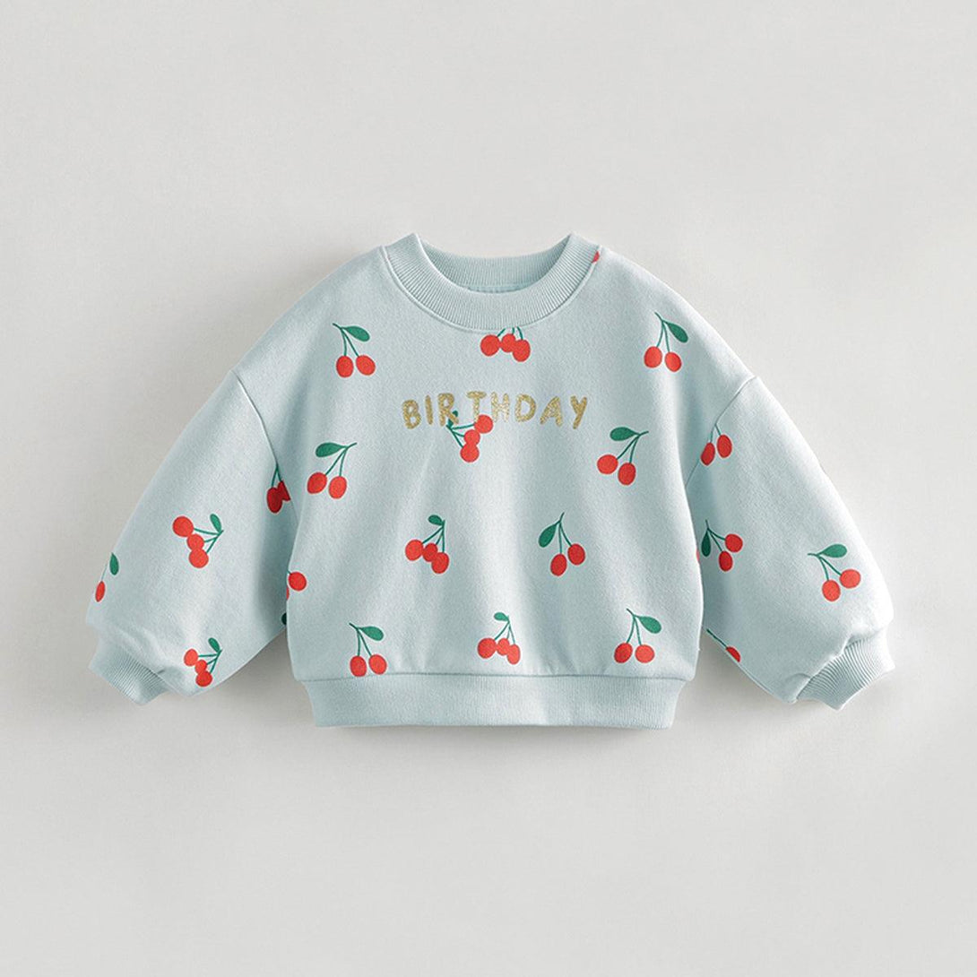 MARC&JANIE Girl full Printed Loose Casual Sweatshirts Children's Cotton Blouse for Autumn 231588 - MARC&JANIE