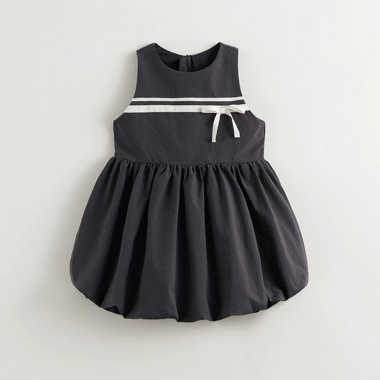 Girls Bubble Bow Tie Dress 240668 - MARC&JANIE