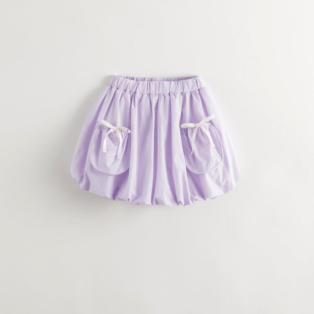 Girls Bubble Hem Pleated Quick Drying Skirt Set 240597 - MARC&JANIE