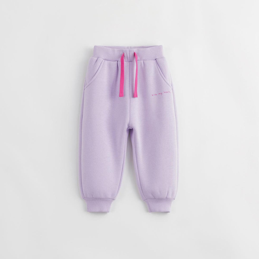 MARC&JANIE Girls Relaxed Drawstring Sweatpants Children's Pants for Winter 232050 - MARC&JANIE