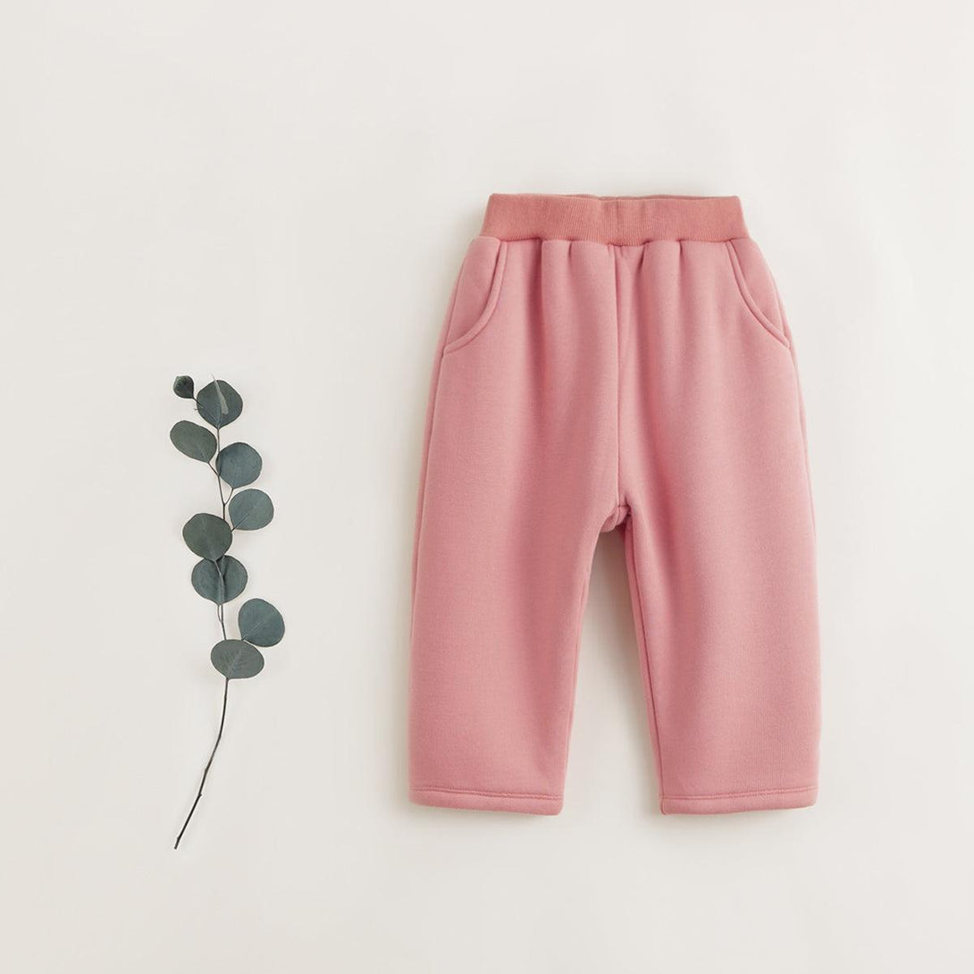 MARC&JANIE Girls Cotton Fleece Thickened Versatile Sweat Pants for Autumn & Winter French Series 231992 - MARC&JANIE