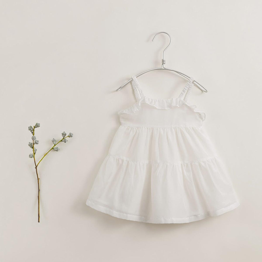 Girls Cotton Silk Suspender Dress 230750 - MARC&JANIE