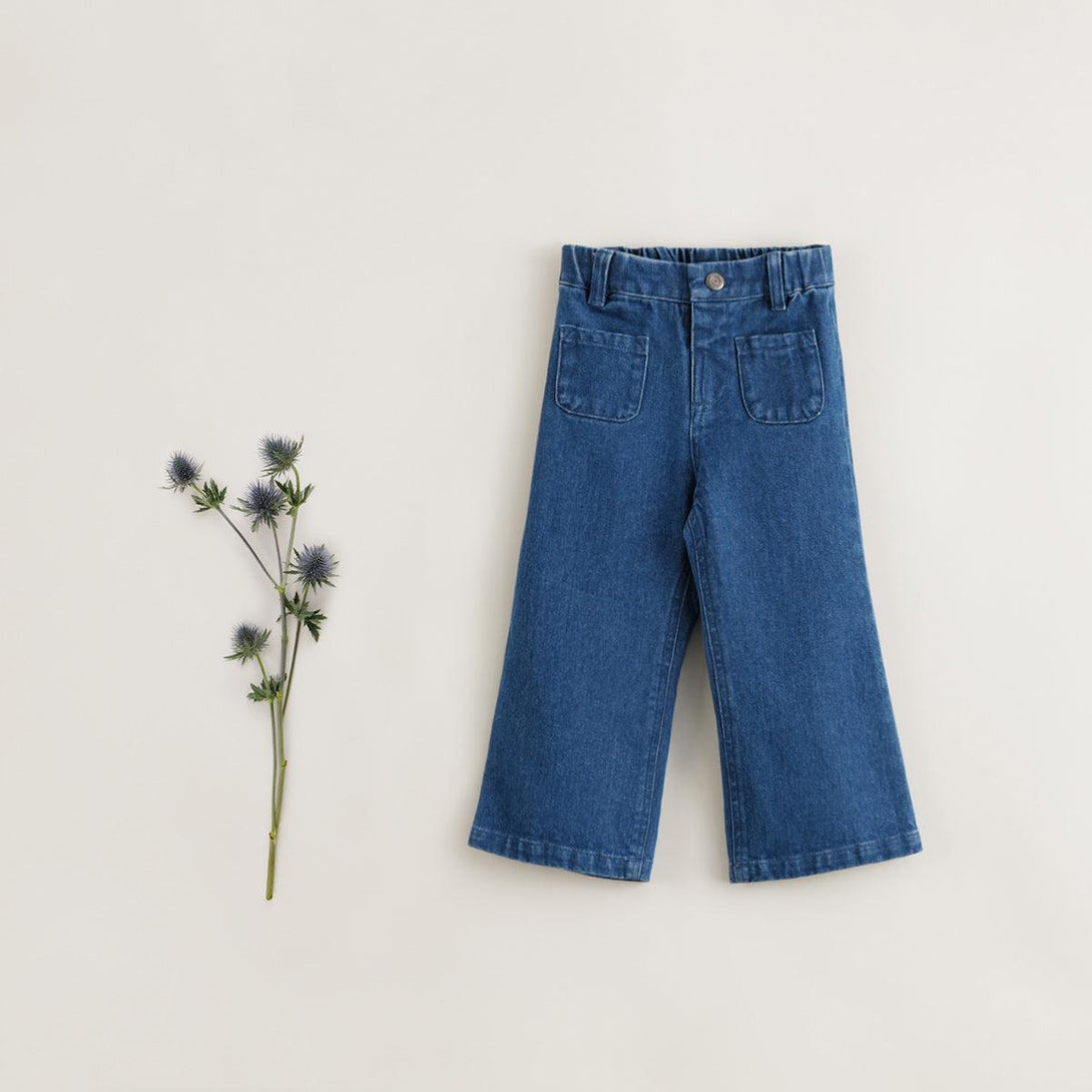 Girls Cotton Slim Jeans Flared Pants 231770 - MARC&JANIE