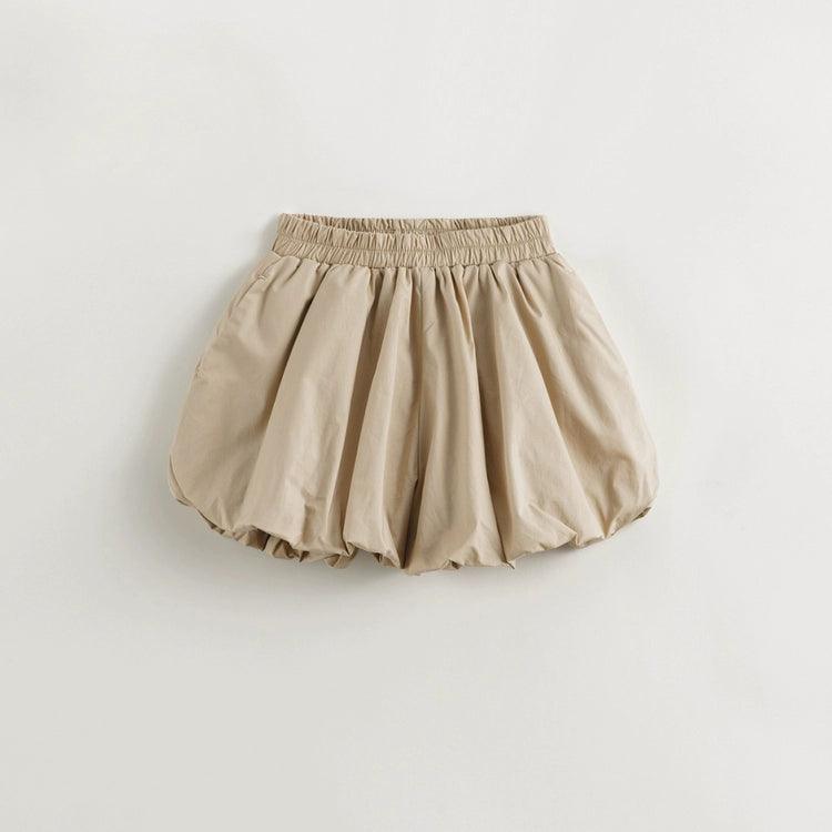 Girls Elastic Waist Pure Cotton Pants Bubble Shorts 240713 - MARC&JANIE