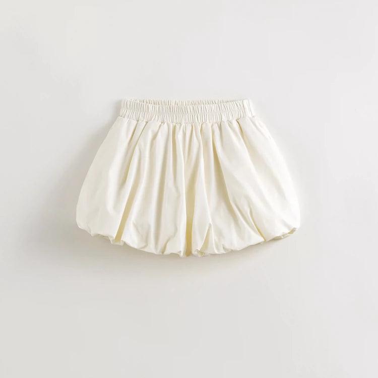 Girls Elastic Waist Pure Cotton Pants Bubble Shorts 240713 - MARC&JANIE