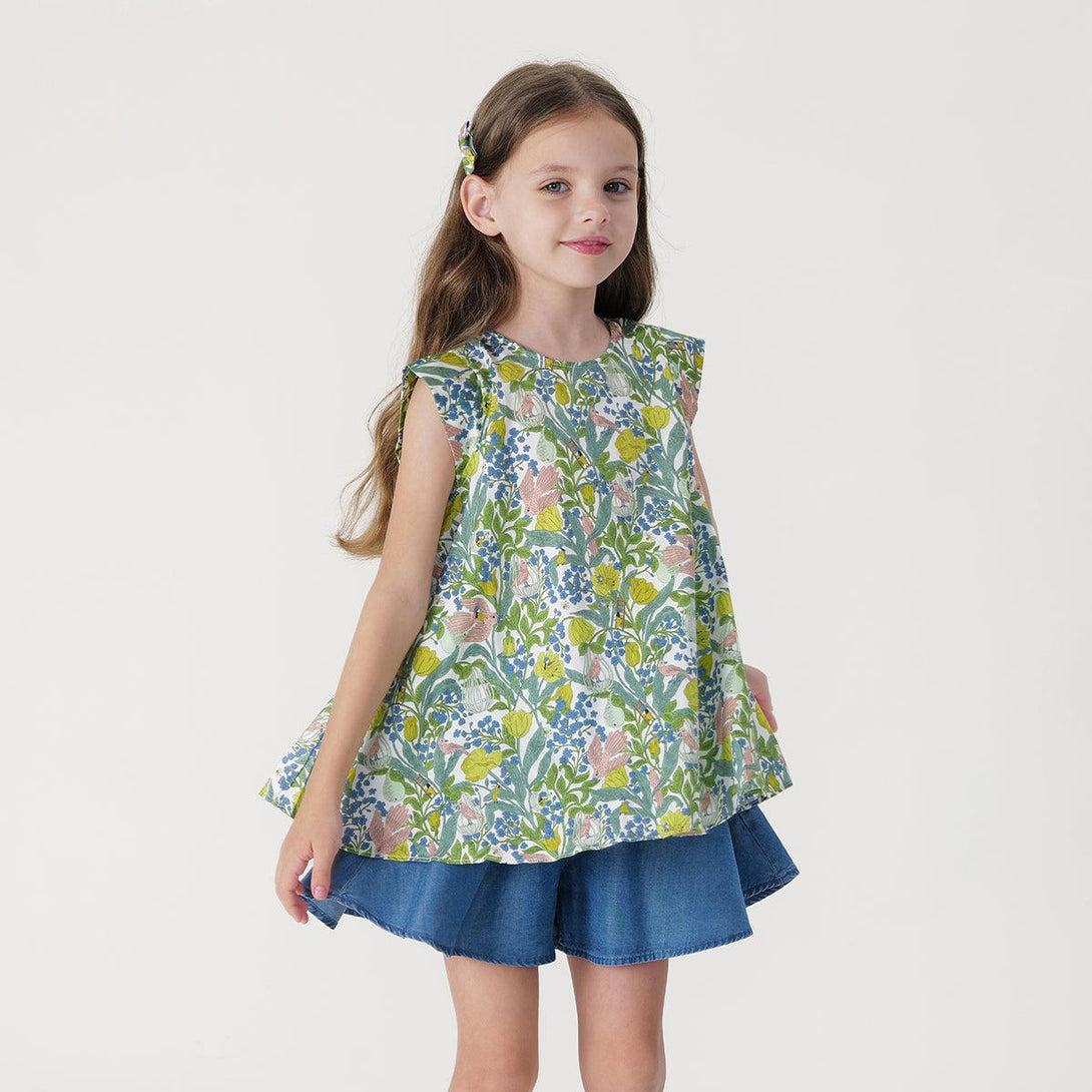 Girls Flower Bird Fairy Shirt 240371 - MARC&JANIE