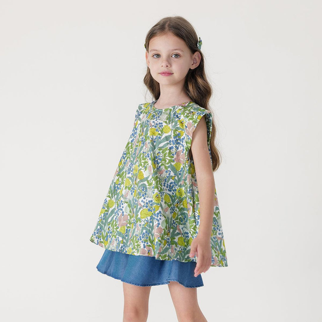 Girls Flower Bird Fairy Shirt 240371 - MARC&JANIE