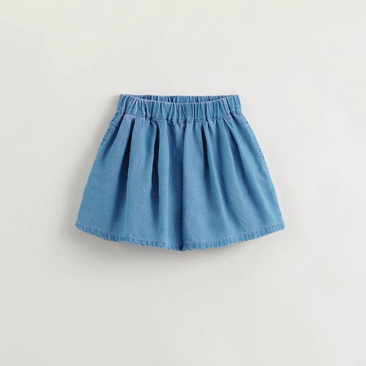 Girls Lyocell Denim Skorts 240629 - MARC&JANIE