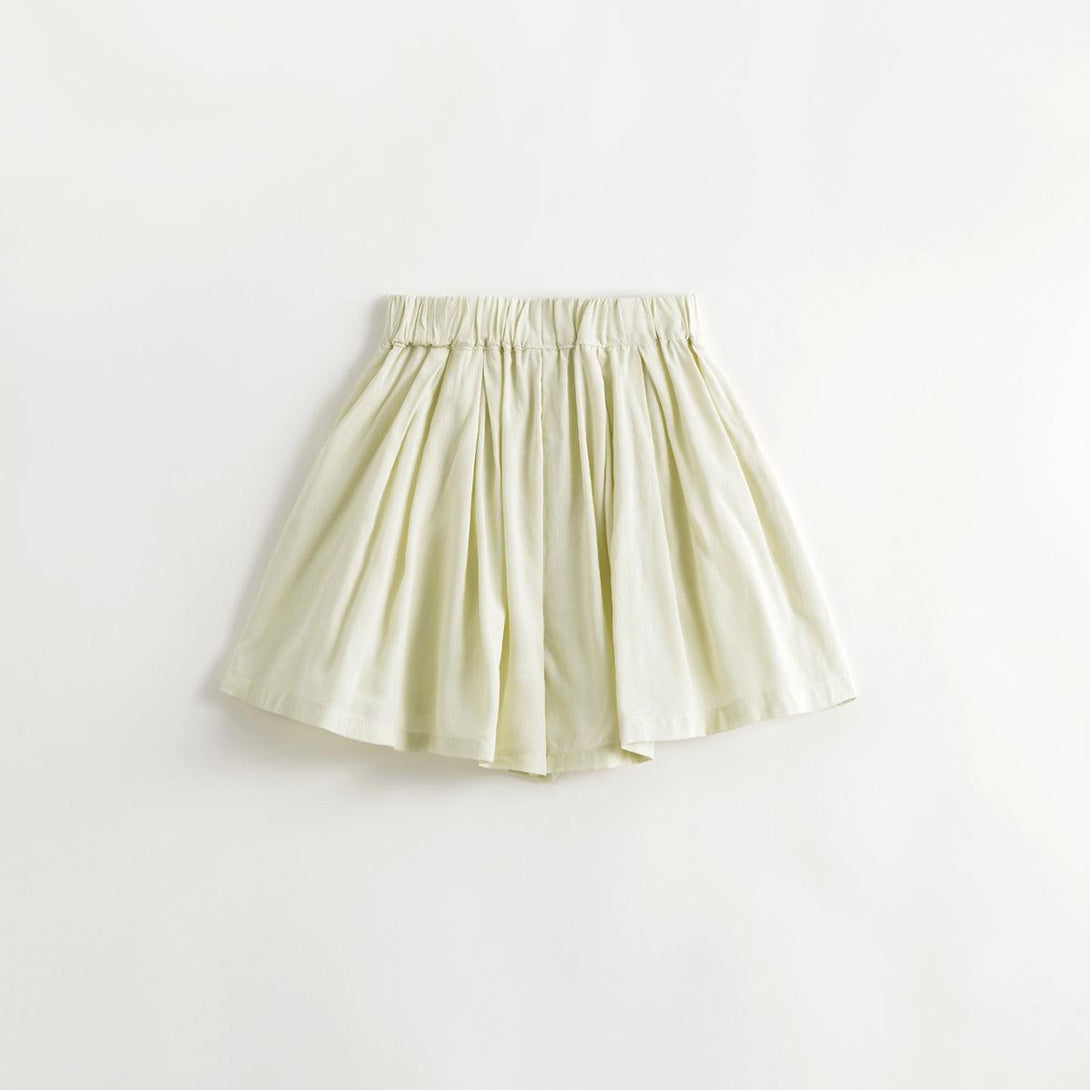 Girls Collegiate Style Anti-mosquito Drapey and Breathable Pleated Shorts 240907 - MARC&JANIE