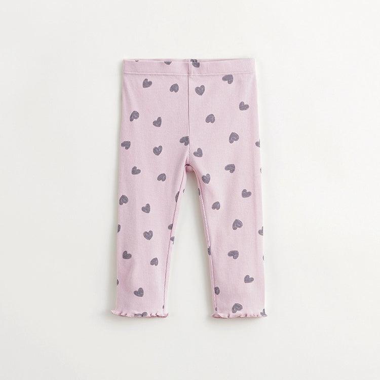 MARC&JANIE Girls Senseless Printed Stretchy Bottoms Baby Pants for Spring 240120 - MARC&JANIE