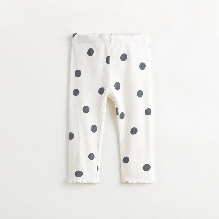 MARC&JANIE Girls Senseless Printed Stretchy Bottoms Baby Pants for Spring 240120 - MARC&JANIE