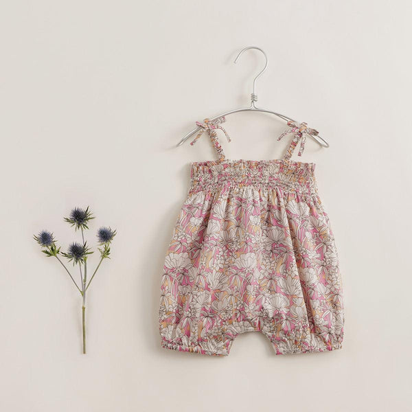 MARC&JANIE LUFU French Series Girls Summer Pure Cotton Suspenders Rompers & Jumpsuits 230023 - MARC&JANIE