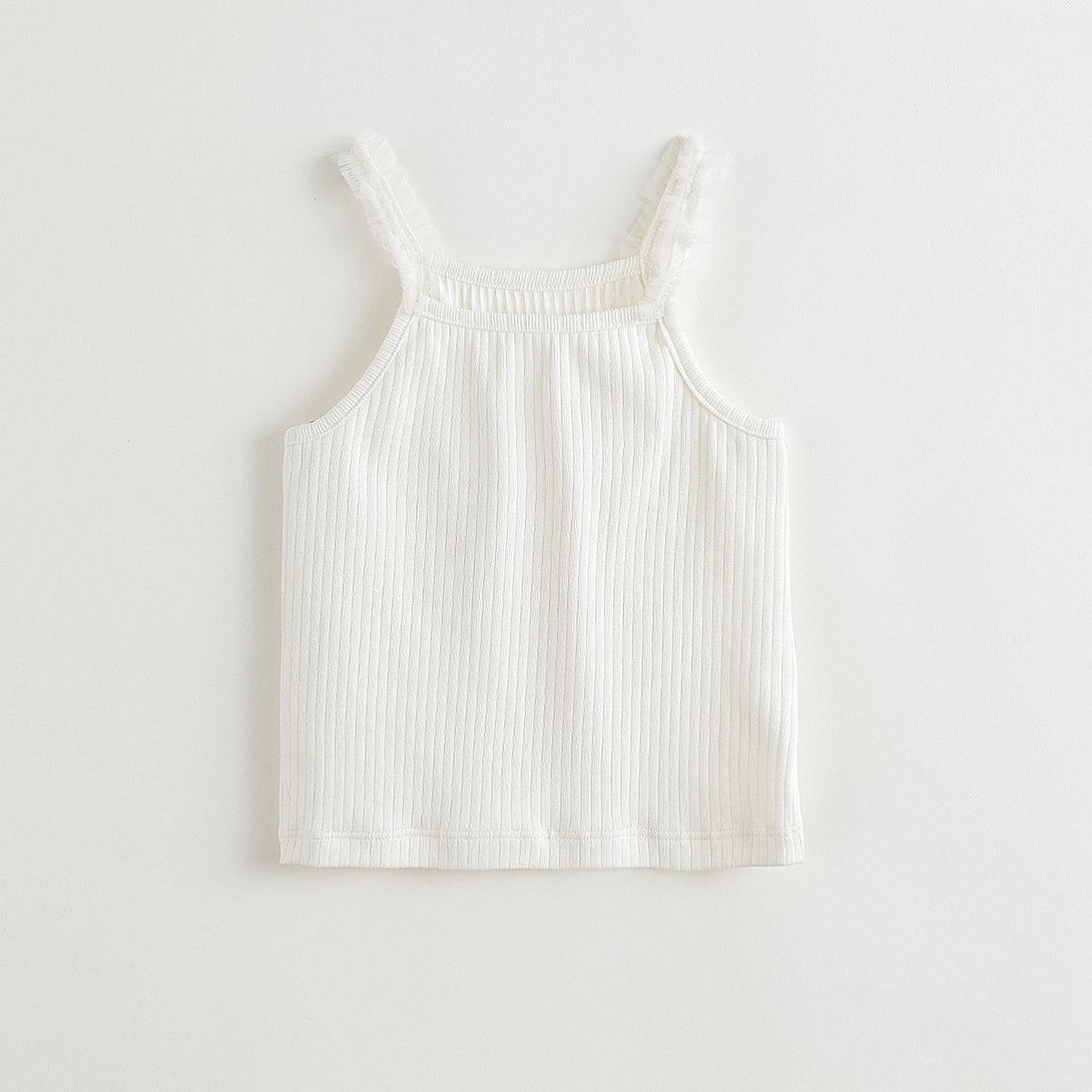 Girls Soft Elastic Ribbed Knit Camisole Tank Top 240563 - MARC&JANIE