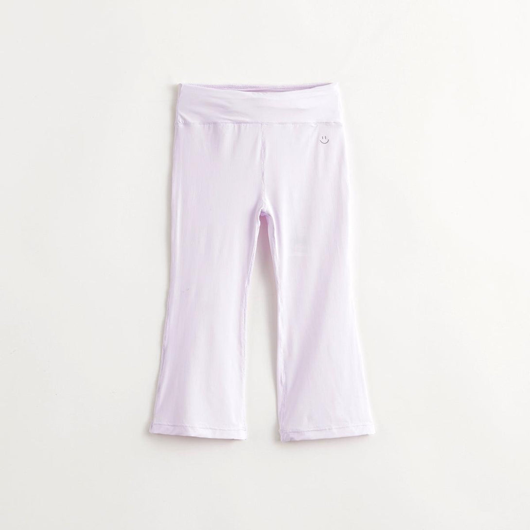 MARC&JANIE Girls Stretchy Sports Yoga Flared Pants Kids Pants for Spring 240292 - MARC&JANIE