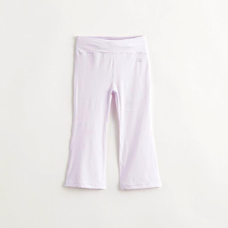 MARC&JANIE Girls Stretchy Sports Yoga Flared Pants Kids Pants for Spring 240292 - MARC&JANIE